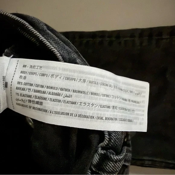 ABERCROMBIE The 90s Slim Straight Ultra High Rise Stretch Jeans Women’s Size 27 - Picture 6 of 9